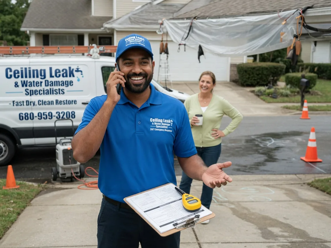 Ceiling Leak Cleanup Mifflinburg, PA FAQs